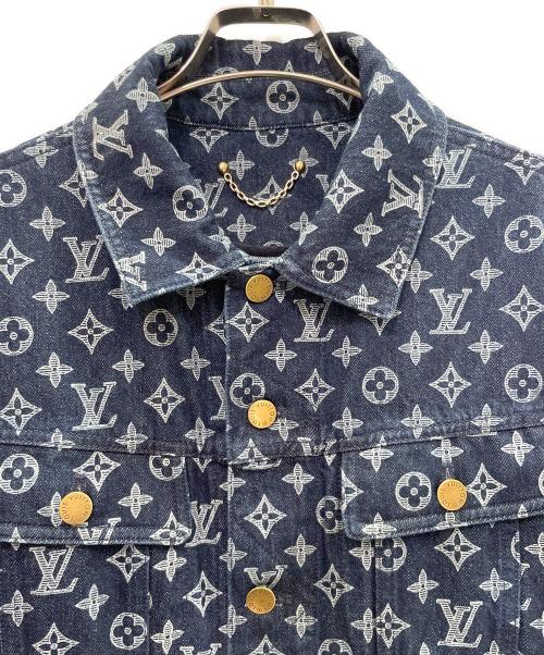 LOUIS VUITTON（ルイ ヴィトン）LOUIS VUITTON (ルイ ヴィトン) 18AW MONOGRAM DENIM JACKET モノグラムデニム ジャケット/HFA01WGU0 インディゴ サイズ:44の古着・服飾アイテム