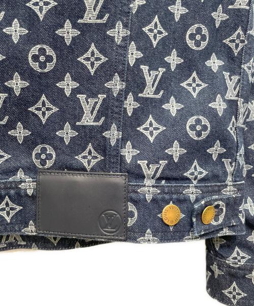 LOUIS VUITTON（ルイ ヴィトン）LOUIS VUITTON (ルイ ヴィトン) 18AW MONOGRAM DENIM JACKET モノグラムデニム ジャケット/HFA01WGU0 インディゴ サイズ:44の古着・服飾アイテム