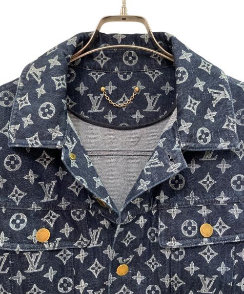 LOUIS VUITTON（ルイ ヴィトン）LOUIS VUITTON (ルイ ヴィトン) 18AW MONOGRAM DENIM JACKET モノグラムデニム ジャケット/HFA01WGU0 インディゴ サイズ:44の古着・服飾アイテム