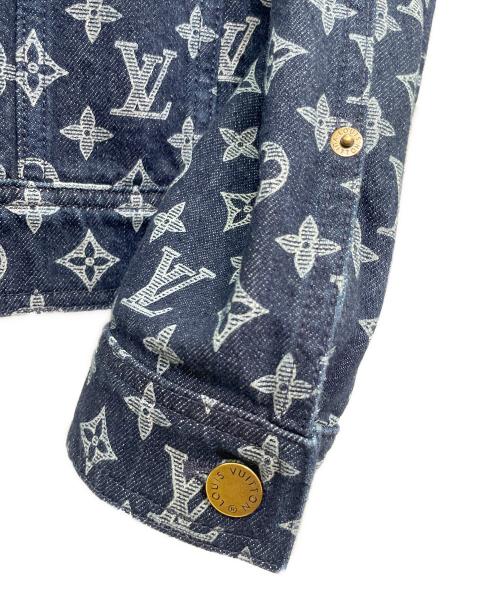 LOUIS VUITTON（ルイ ヴィトン）LOUIS VUITTON (ルイ ヴィトン) 18AW MONOGRAM DENIM JACKET モノグラムデニム ジャケット/HFA01WGU0 インディゴ サイズ:44の古着・服飾アイテム