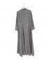 beautiful people (ビューティフルピープル) neon striped tuxedo shirts dress ブルー サイズ:38：15000円