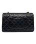 CHANEL (シャネル) Matelassé 25 Double Flap Chain Shoulder Bag/マトラッセ25 Wフラップチェーンショルダーバッグ ブラック サイズ:25：900000円