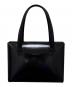 LOEWE（ロエベ）の古着「スクエア レザーハンドバッグ」｜ブラック