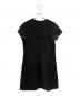 CELINE (セリーヌ) Cap-Sleeve A-Line Dress キャップスリーブ Aラインドレス/2R0436102 ブラック サイズ:38：50000円