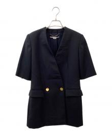 STELLA McCARTNEY（ステラマッカートニー）の古着「半袖ジャケット」｜ブラック