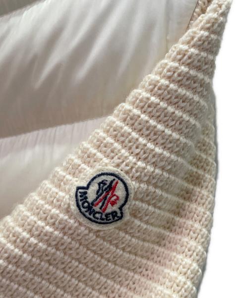 MONCLER（モンクレール）MONCLER (モンクレール) ダウン切替カーディガン/MAGLIONE TRICOT CARDIGAN ホワイト サイズ:Sの古着・服飾アイテム