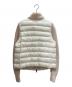 MONCLER (モンクレール) ダウン切替カーディガン/MAGLIONE TRICOT CARDIGAN ホワイト サイズ:S：45000円