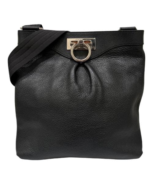 Salvatore Ferragamo（サルヴァトーレ フェラガモ）Salvatore Ferragamo (サルヴァトーレ フェラガモ) ショルダーバッグ ブラックの古着・服飾アイテム