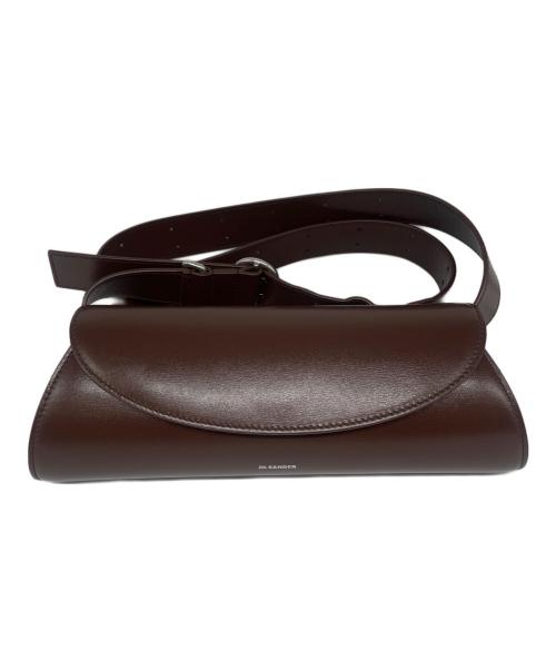 JIL SANDER（ジルサンダー）JIL SANDER (ジルサンダー) カンノーロ スモール/Cannolo Small Bag ブラウン サイズ:スモール/SMALLの古着・服飾アイテム
