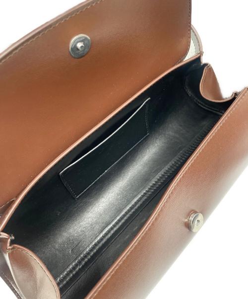 JIL SANDER（ジルサンダー）JIL SANDER (ジルサンダー) カンノーロ スモール/Cannolo Small Bag ブラウン サイズ:スモール/SMALLの古着・服飾アイテム
