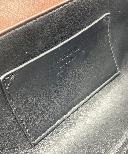 JIL SANDER（ジルサンダー）JIL SANDER (ジルサンダー) カンノーロ スモール/Cannolo Small Bag ブラウン サイズ:スモール/SMALLの古着・服飾アイテム