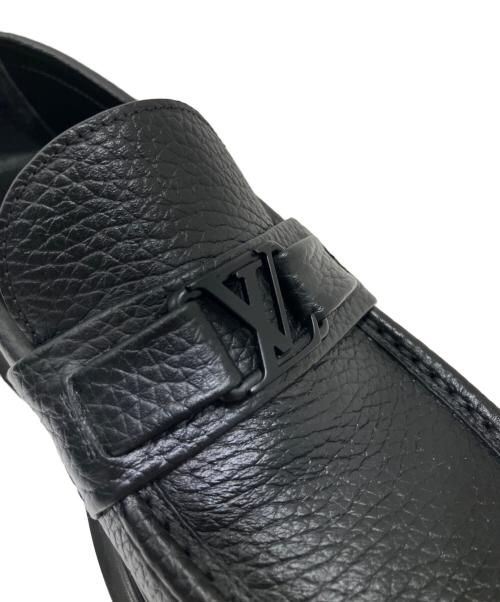 LOUIS VUITTON（ルイ ヴィトン）LOUIS VUITTON (ルイ ヴィトン) メジャーローファー ブラック サイズ:7 1/2の古着・服飾アイテム