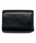 CHROME HEARTS (クロムハーツ) 3フォールド ウォレット3 Fold Leather Wallet  ブラック：180000円