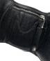 中古・古着 CHROME HEARTS (クロムハーツ) 3フォールド ウォレット3 Fold Leather Wallet  ブラック：180000円