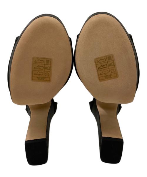 JIMMY CHOO（ジミーチュウ）JIMMY CHOO (ジミーチュウ) アンクルストラップヒールパンプス ブラック サイズ:35の古着・服飾アイテム