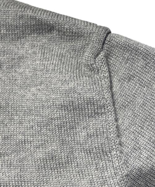 COMME des GARCONS SHIRT（コムデギャルソンシャツ）COMME des GARCONS SHIRT (コムデギャルソンシャツ) 半袖ニット ライトグレー サイズ:Mの古着・服飾アイテム