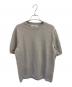 COMME des GARCONS SHIRT（コムデギャルソンシャツ）の古着「半袖ニット」｜ライトグレー
