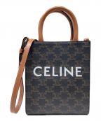 CELINEセリーヌ）の古着「ショルダーバッグ」｜ブラウン