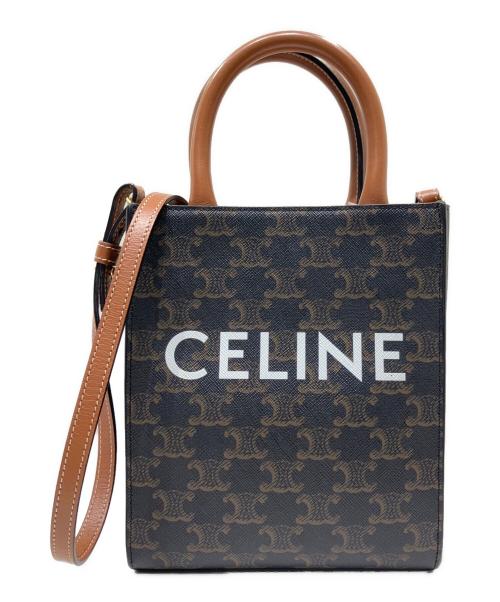 CELINE（セリーヌ）CELINE (セリーヌ) ショルダーバッグ ブラウン サイズ:MINIの古着・服飾アイテム