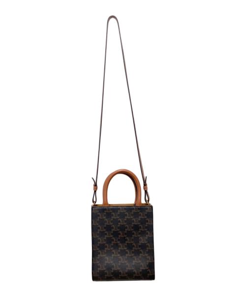 CELINE（セリーヌ）CELINE (セリーヌ) ショルダーバッグ ブラウン サイズ:MINIの古着・服飾アイテム