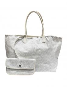 GOYARD（ゴヤール）の古着「トートバッグ」｜ライトグレー