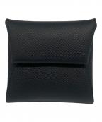 HERMESエルメス）の古着「バスティア コインケース/Bastia Coin Case」｜ブラック