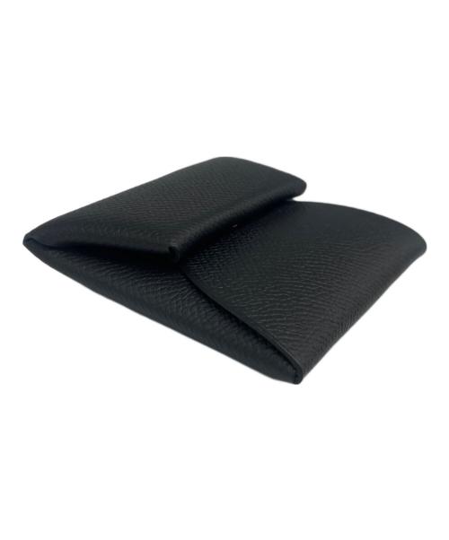 HERMES（エルメス）HERMES (エルメス) バスティア コインケース/Bastia Coin Case ブラックの古着・服飾アイテム