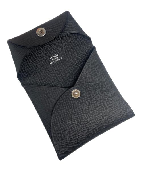 HERMES（エルメス）HERMES (エルメス) バスティア コインケース/Bastia Coin Case ブラックの古着・服飾アイテム