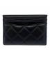CHANEL (シャネル) マトラッセ ラムスキン カードケース/Matelassé Lambskin Card Holder ブラック：70000円