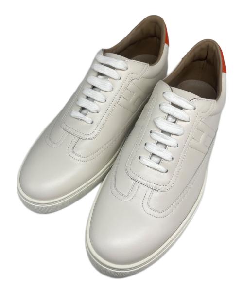HERMES（エルメス）HERMES (エルメス) クイッカー Quicker/102190Z ベージュ サイズ:42.5の古着・服飾アイテム