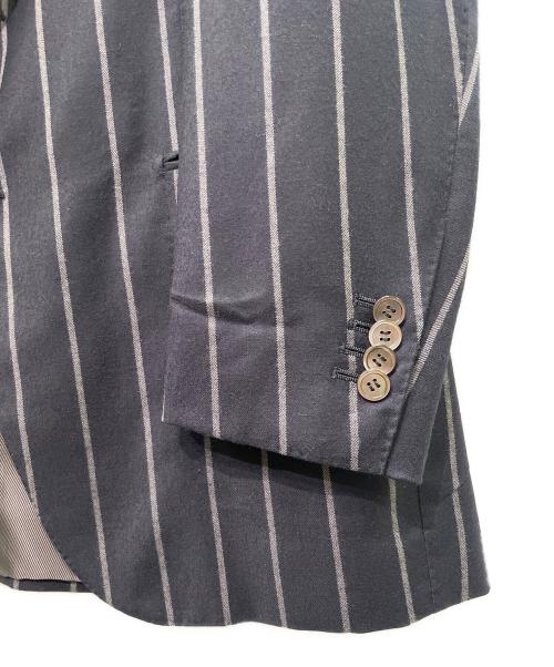 LUCIANO（ルチアーノ）LUCIANO (ルチアーノ) ウールモヘアセットアップスーツ/Wool Mohair Suit Set ネイビー サイズ:52の古着・服飾アイテム
