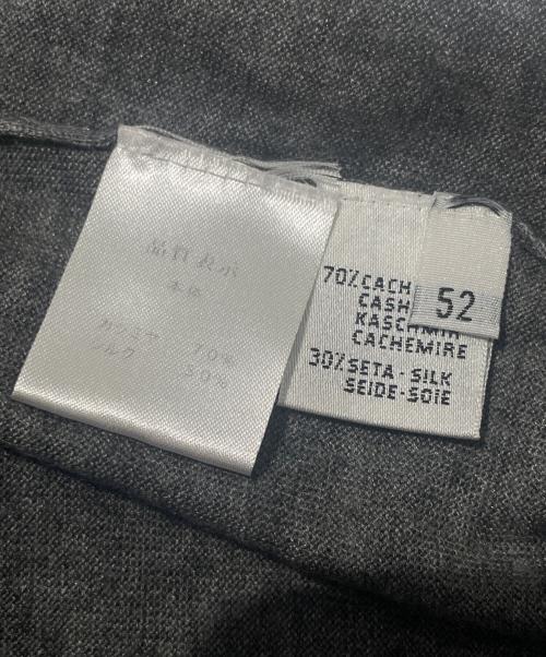 Cruciani（クルチアーニ）Cruciani (クルチアーニ) カシミヤシルクVネックニット/Cashmere Silk V-Neck Knit Sweater ライトグレー サイズ:52の古着・服飾アイテム