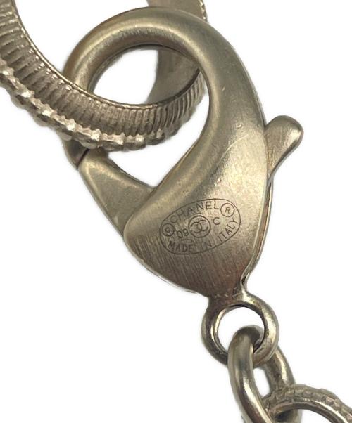 CHANEL（シャネル）CHANEL (シャネル) CC Logo Sequin Chain Necklace ココマーク スパンコールチェーンネックレス シルバーの古着・服飾アイテム