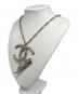 CHANEL (シャネル) CC Logo Sequin Chain Necklace ココマーク スパンコールチェーンネックレス シルバー：80000円