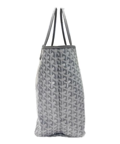 GOYARD（ゴヤール）GOYARD (ゴヤール) サンルイGM グレー トートバッグ ポーチ付き ゴヤールディンキャンバス グレー サイズ:GMの古着・服飾アイテム