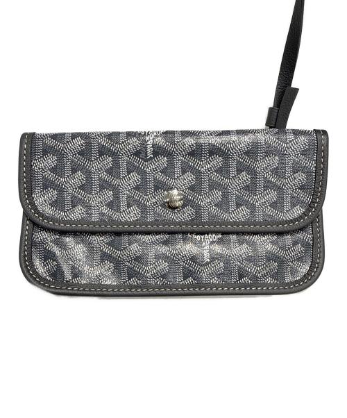 GOYARD（ゴヤール）GOYARD (ゴヤール) サンルイGM グレー トートバッグ ポーチ付き ゴヤールディンキャンバス グレー サイズ:GMの古着・服飾アイテム