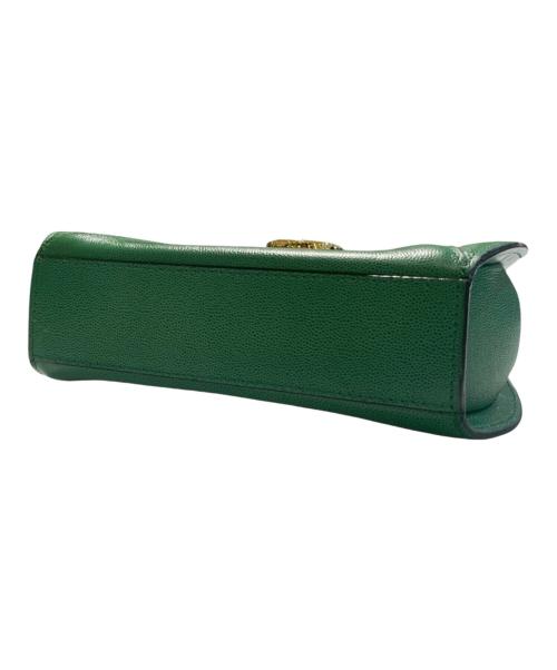 Cartier（カルティエ）Cartier (カルティエ) パンサーライン パンテール ミニハンドバッグ グリーンの古着・服飾アイテム