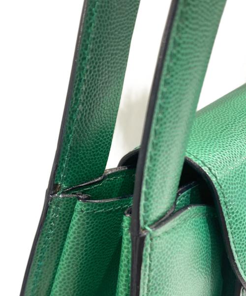 Cartier（カルティエ）Cartier (カルティエ) パンサーライン パンテール ミニハンドバッグ グリーンの古着・服飾アイテム