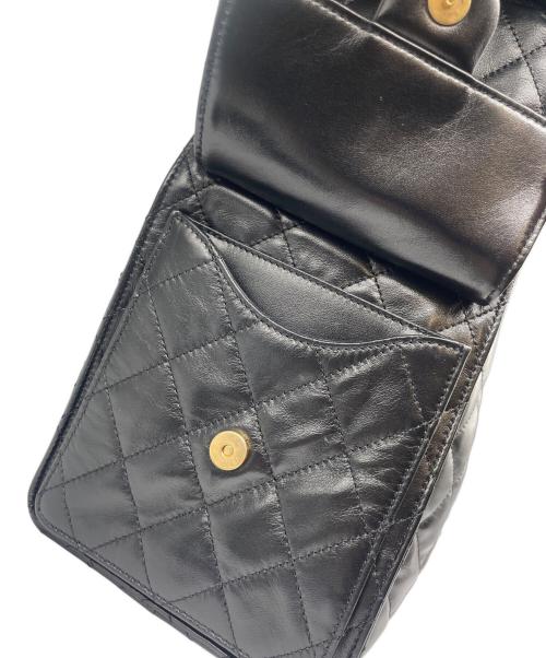 CHANEL（シャネル）CHANEL (シャネル) シャネル25 ミディアム/CHANEL 25 Medium Handbag ブラック サイズ:ミディアムの古着・服飾アイテム
