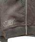 中古・古着 CHROME HEARTS (クロムハーツ) Vertical Logo Fleece Zip Up Hoodie/バーティカルロゴ フリース ジップアップフーディー ブラック サイズ:L：230000円