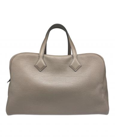 エルメス Hermes ヴィクトリア43 トリヨン メンズ レディース カーキ 中古・古着通販】HERMES (エルメス) ヴィクトリア43/Victoria 43 Bag