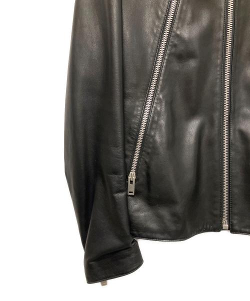 Maison Margiela（メゾンマルジェラ）Maison Margiela (メゾンマルジェラ) 5ZIP ライダースジャケット ブラック サイズ:46の古着・服飾アイテム