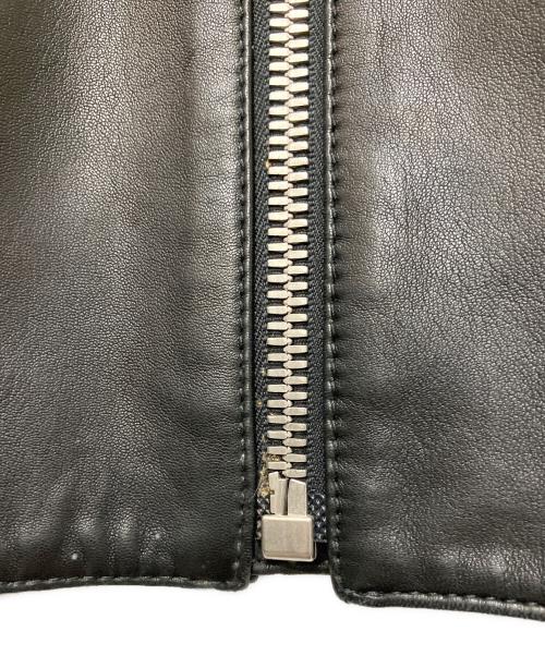 Maison Margiela（メゾンマルジェラ）Maison Margiela (メゾンマルジェラ) 5ZIP ライダースジャケット ブラック サイズ:46の古着・服飾アイテム