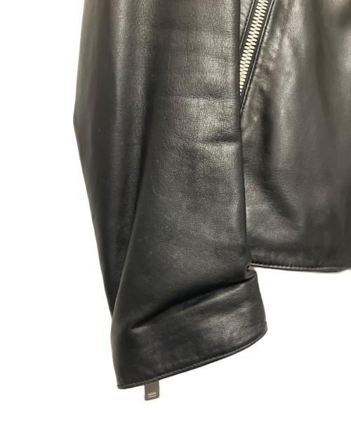 Maison Margiela（メゾンマルジェラ）Maison Margiela (メゾンマルジェラ) 5ZIP ライダースジャケット ブラック サイズ:46の古着・服飾アイテム