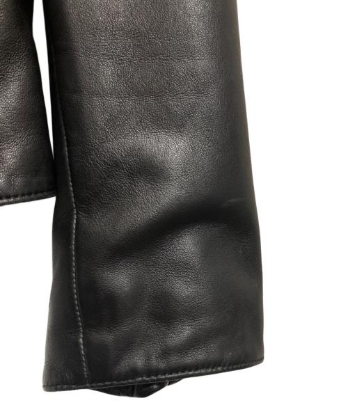 Maison Margiela（メゾンマルジェラ）Maison Margiela (メゾンマルジェラ) 5ZIP ライダースジャケット ブラック サイズ:46の古着・服飾アイテム