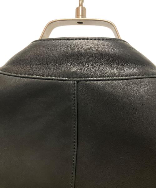 Maison Margiela（メゾンマルジェラ）Maison Margiela (メゾンマルジェラ) 5ZIP ライダースジャケット ブラック サイズ:46の古着・服飾アイテム