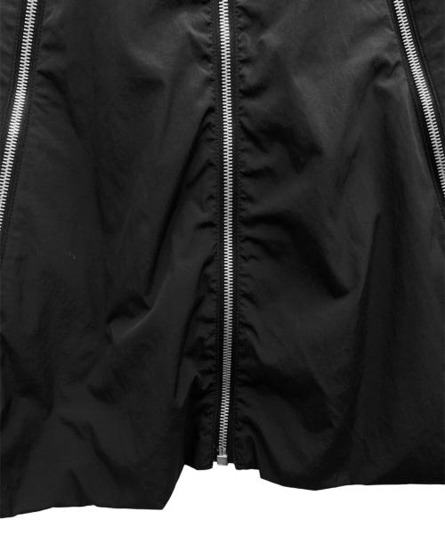 Maison Margiela（メゾンマルジェラ）Maison Margiela (メゾンマルジェラ) ハの字 ジップアップ フーデッドナイロンパーカー ネイビー サイズ:48の古着・服飾アイテム