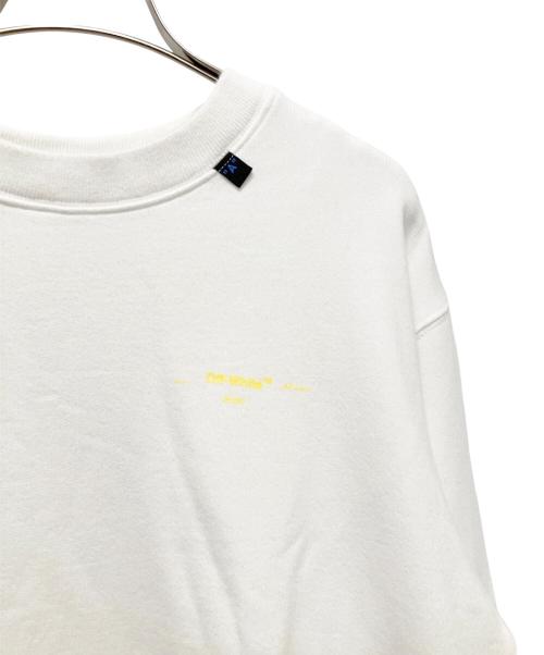 OFFWHITE（オフホワイト）OFFWHITE (オフホワイト) バックアロースウェット ホワイト サイズ:Ｓの古着・服飾アイテム