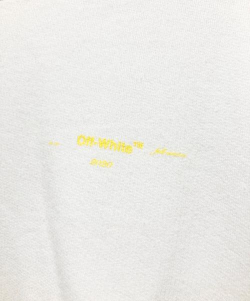 OFFWHITE（オフホワイト）OFFWHITE (オフホワイト) バックアロースウェット ホワイト サイズ:Ｓの古着・服飾アイテム