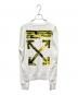 OFFWHITE (オフホワイト) バックアロースウェット ホワイト サイズ:Ｓ：17000円